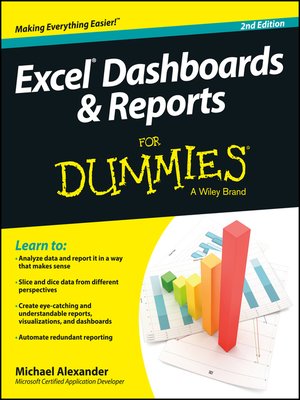 cover image of Excel Dashboards and Reports For Dummies